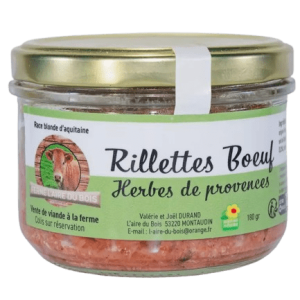 Rillettes de Bœuf Herbes de Provence