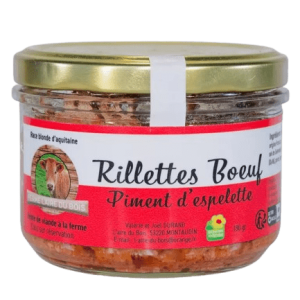 Rillettes de Bœuf Piment d'Espelette