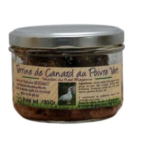 Terrine de Canard au Poivre Vert