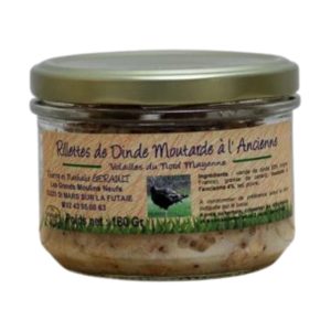 Rillettes de Dinde à la Moutarde à l’Ancienne