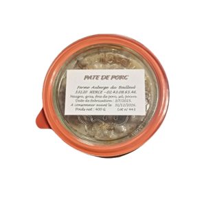Pâté de porc 400g