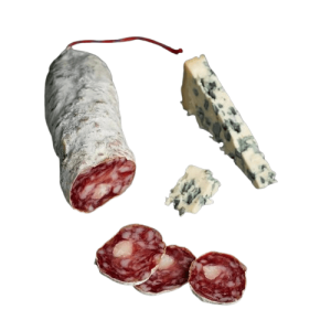 Saucisson sec au Roquefort